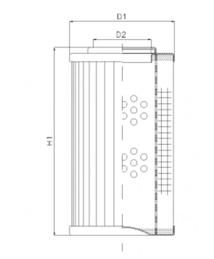 Filtrec - D810G10AV - Hydraulikfilterelement (Druckfilter)