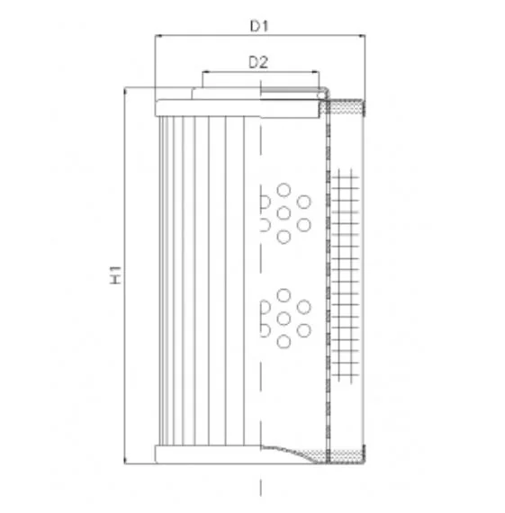 Filtrec - DHD330B300B - Hydraulikfilterelement (Druckfilter)