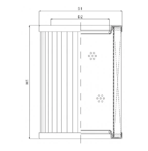 Filtrec - R432G01 - Hydraulikfilterelement (Rücklauffilter)