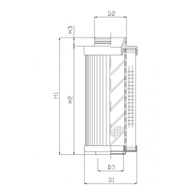 Filtrec - R530G03 - Hydraulikfilterelement (Rücklauffilter)