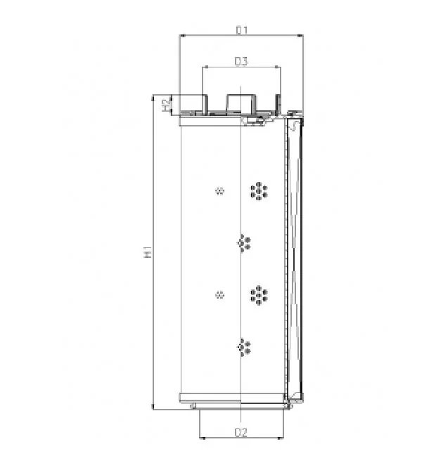 Filtrec - RHR110G10B3/AB1 - Hydraulikfilterelement (Rücklauffilter)