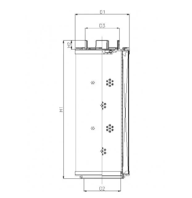 Filtrec - RHR110S25B0/AB1 - Hydraulikfilterelement (Rücklauffilter)