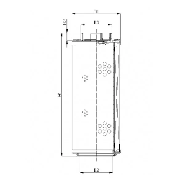 Filtrec - RHR1700M10B0/ESD - Hydraulikfilterelement (Rücklauffilter)