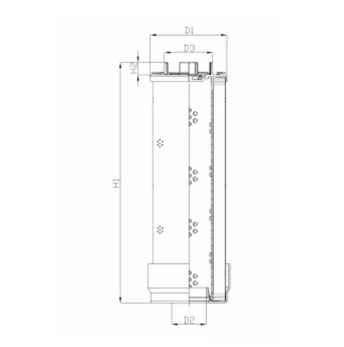 Filtrec - RHR850G10B3/002 - Hydraulikfilterelement (Rücklauffilter)
