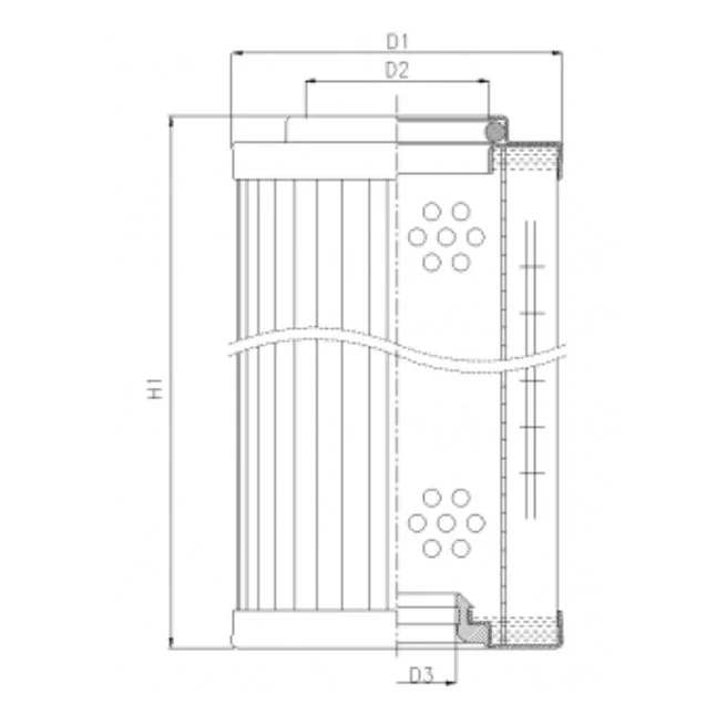 Filtrec - RMR444E03B - Hydraulikfilterelement (Rücklauffilter)
