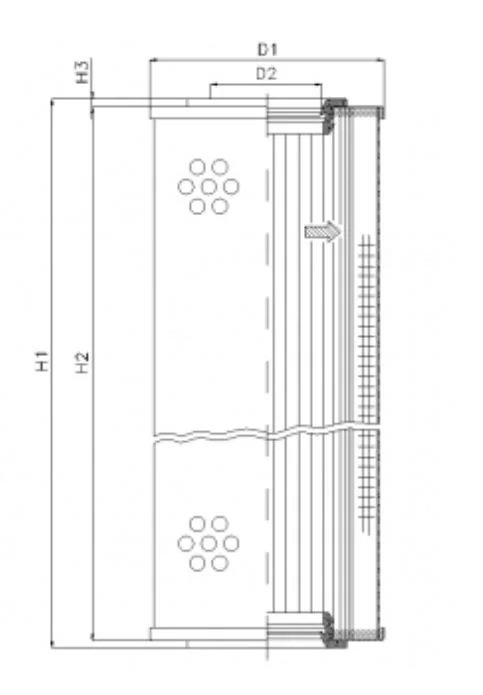 Filtrec - S4110GW10 - Hydraulikfilterelement (Saugfilter)