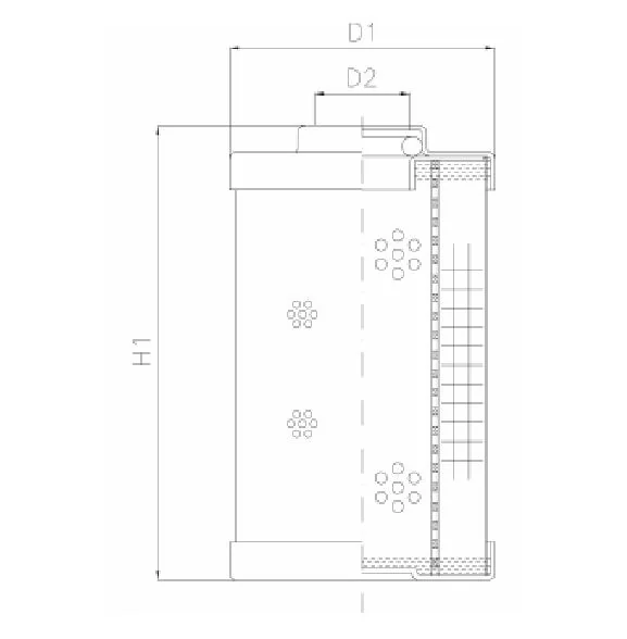 Filtrec - WG1013 - Hydraulikfilterelement (Druckfilter)