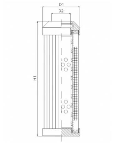 Filtrec - WG1152 - Hydraulikfilterelement (Druckfilter)