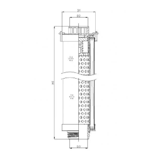 Filtrec - WG1172 - Hydraulikfilterelement (Rücklauffilter)