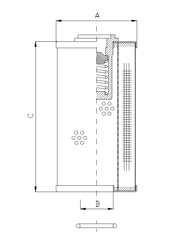 Filtrec - WG257 - Hydraulikfilterelement