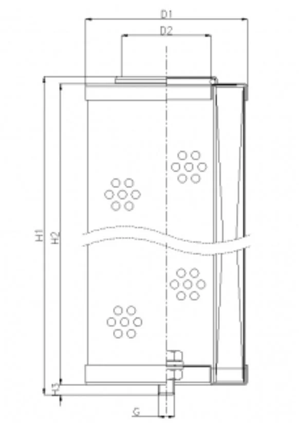 Filtrec - WG781 - Hydraulikfilterelement