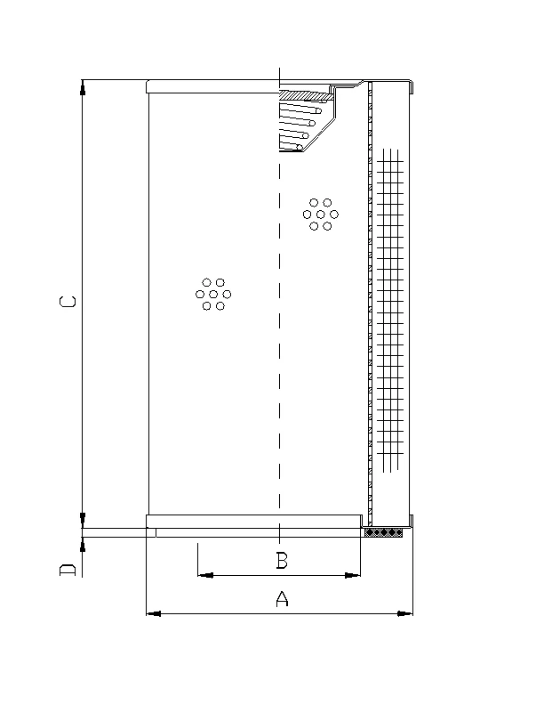 Filtrec - WP490 - Hydraulikfilterelement