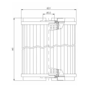 Filtrec - WP606 - Ölfilterelement