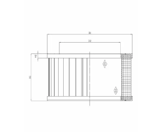 Filtrec - WP870 - Luftfilterelement