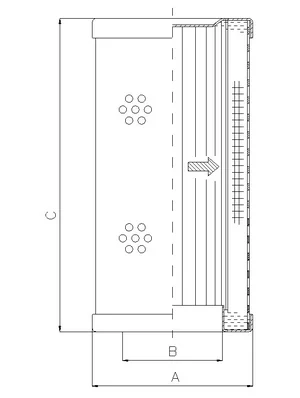 Filtrec - WT1794 - Hydraulikfilterelement