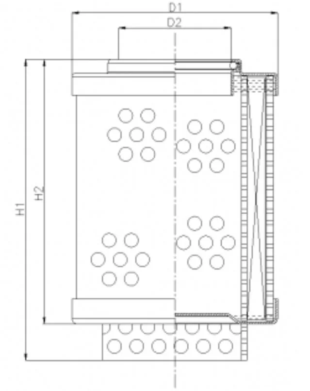 Filtrec - WT1909 - Hydraulikfilterelement