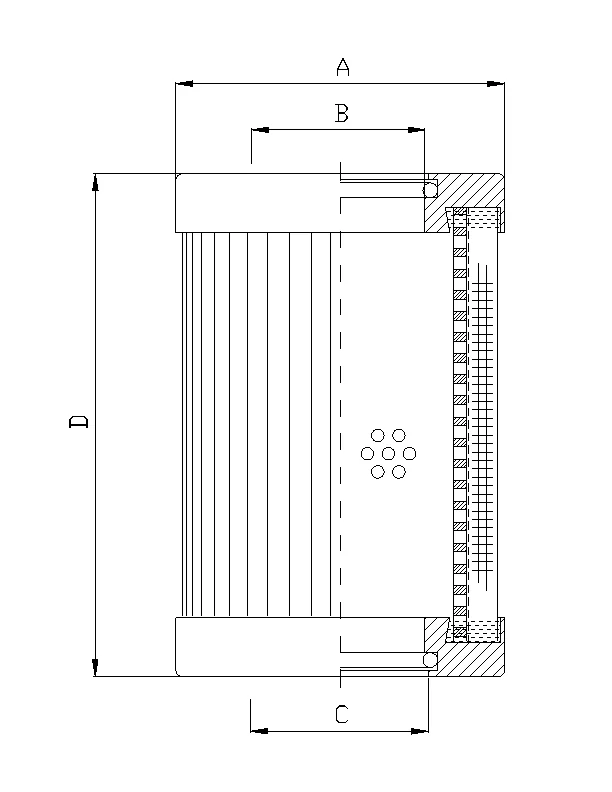Filtrec - WT258 - Hydraulikfilterelement