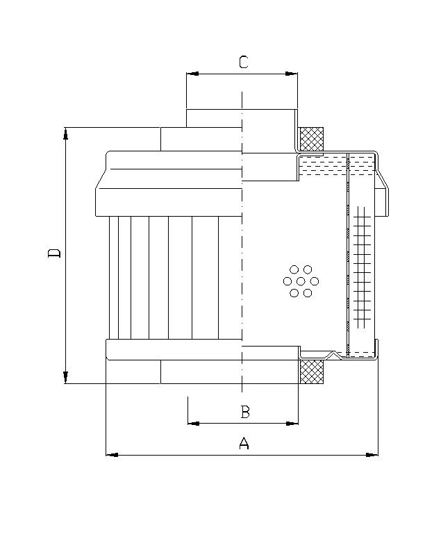 Filtrec - WT839 - Hydraulikfilterelement