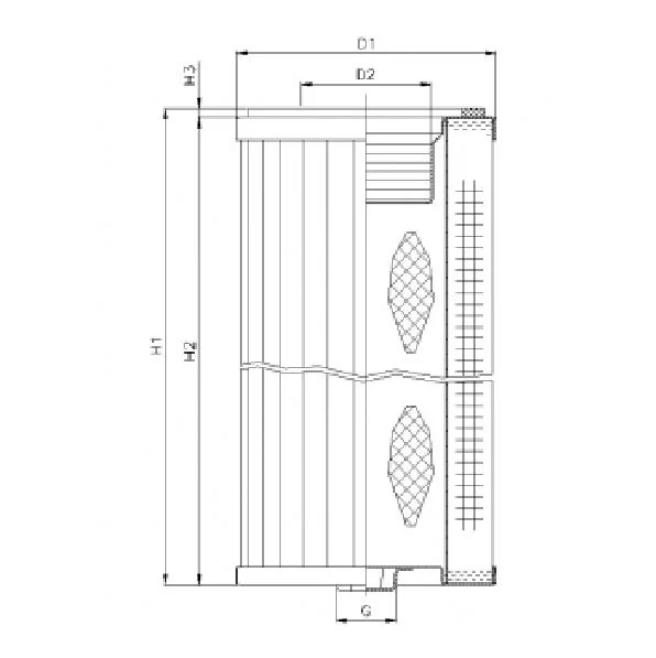 Filtrec - WX441 - Luftfilterelement