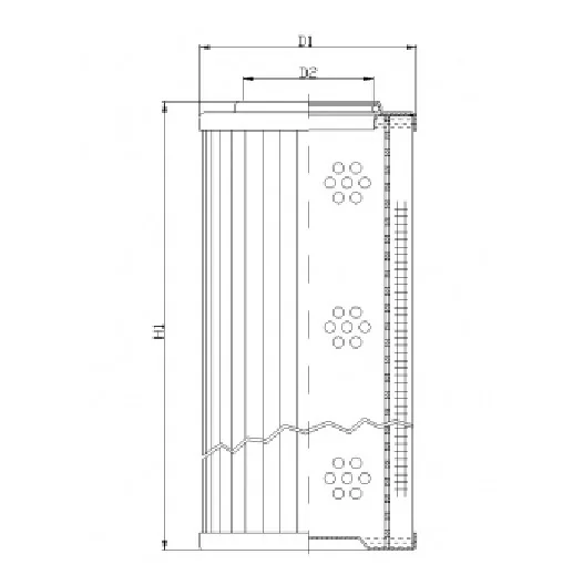 Filtrec - XD1000G15A - Hydraulikfilterelement (Druckfilter)