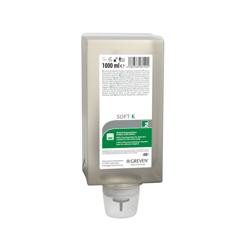 Greven - GREVEN SOFT K - Milde Reinigungslotion 1 Ltr