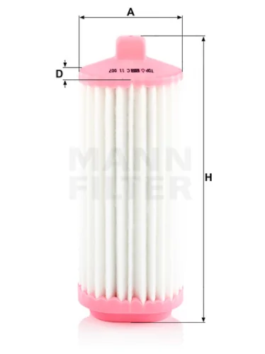 Mann-Filter - C 11 007 - Luftfilterelement