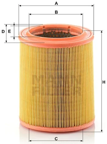 Mann-Filter - C 1472 - Luftfilterelement