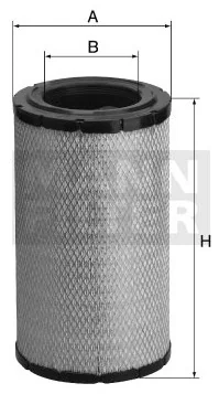 Mann-Filter - C 16 501 - Luftfilterelement