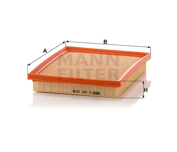 Mann-Filter - C 22 009 - Luftfilterelement