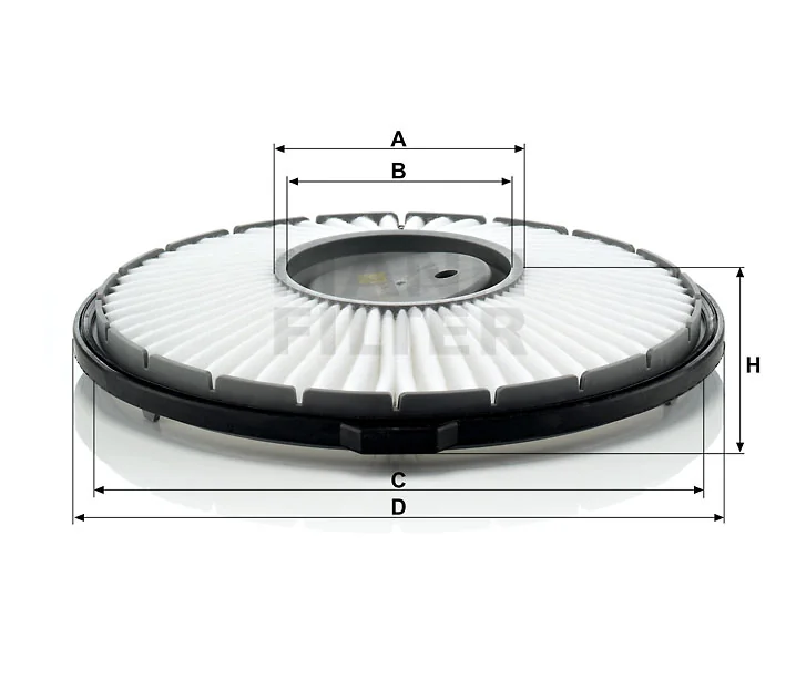 Mann-Filter - C 2226 - Luftfilterelement