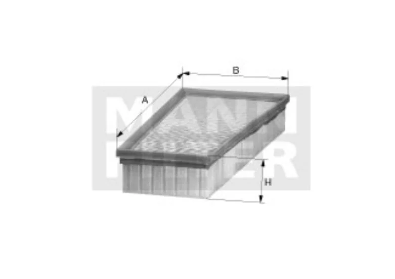 Mann-Filter - C 24 104 - Luftfilterelement