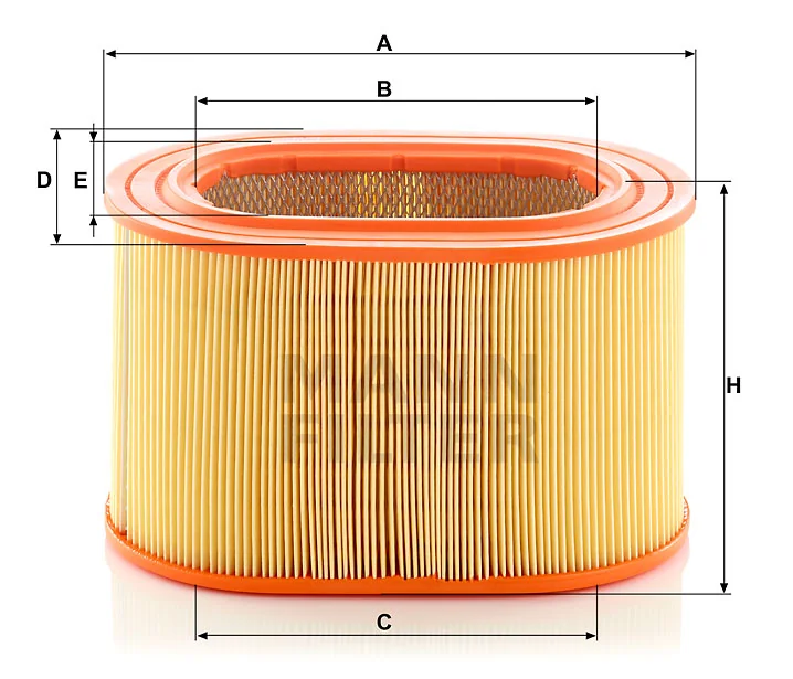 Mann-Filter - C 24 135 - Luftfilterelement