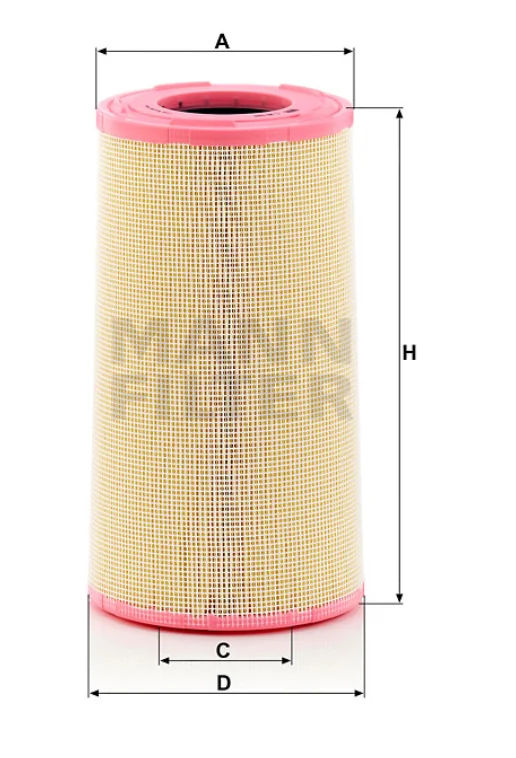 Mann-Filter - C 26 024 KIT - Luftfilterelement (Servicekit)