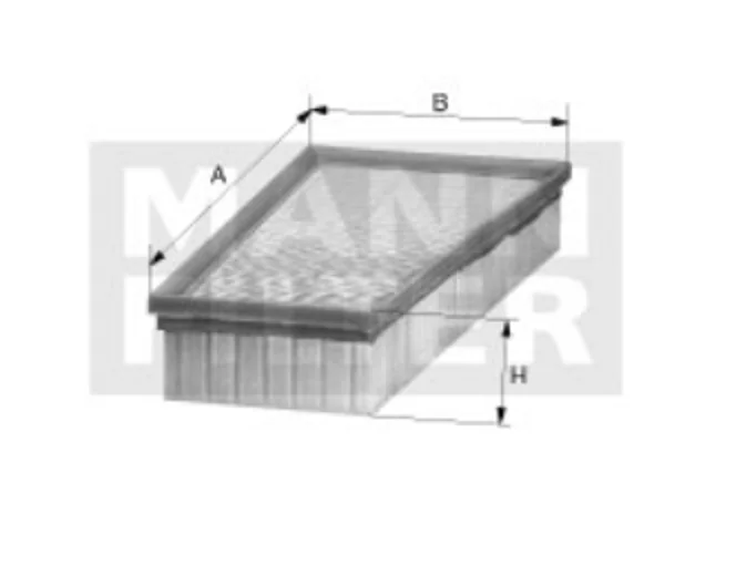Mann-Filter - C 26 042 - Luftfilterelement