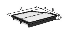 Mann-Filter - C 26 047 - Luftfilterelement