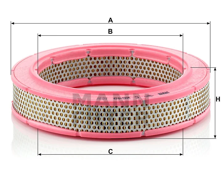 Mann-Filter - C 2649 - Luftfilterelement