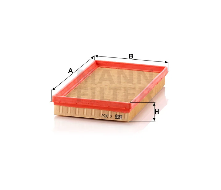 Mann-Filter - C 2653 - Luftfilterelement