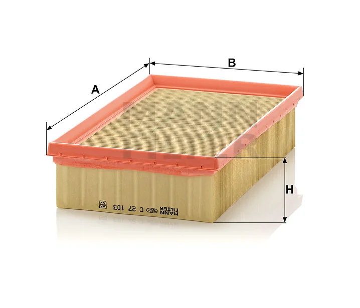 Mann-Filter - C 27 103 - Luftfilterelement