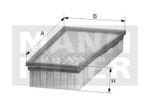 Mann-Filter - C 27 114 - Luftfilterelement
