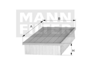Mann-Filter - C 28 043 - Luftfilterelement