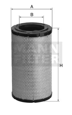 Mann-Filter - C 28 1238/2 - Luftfilterelement