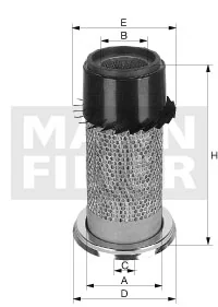 Mann-Filter - C 28 357 - Luftfilterelement