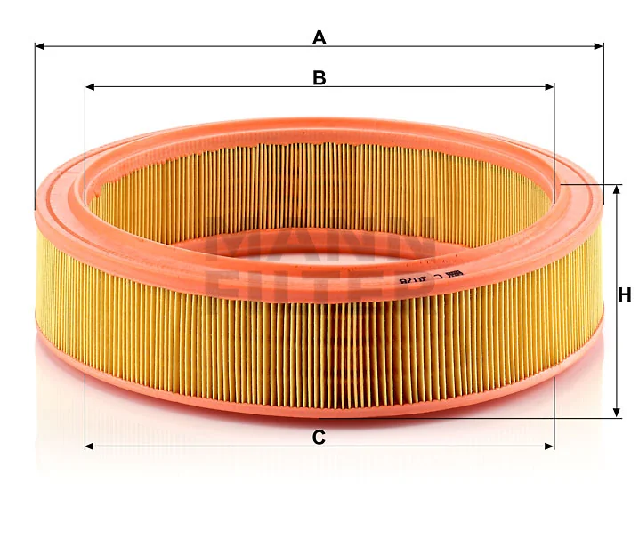 Mann-Filter - C 3078 - Luftfilterelement