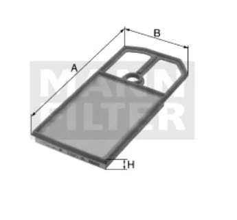 Mann-Filter - C 31 031 - Luftfilterelement
