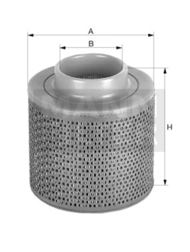 Mann-Filter - C 31 1195 - Luftfilter (Picolight NW199)