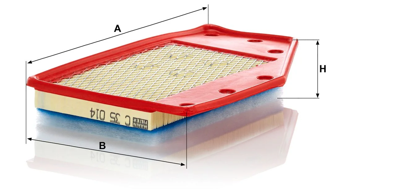 Mann-Filter - C 35 014 - Luftfilterelement