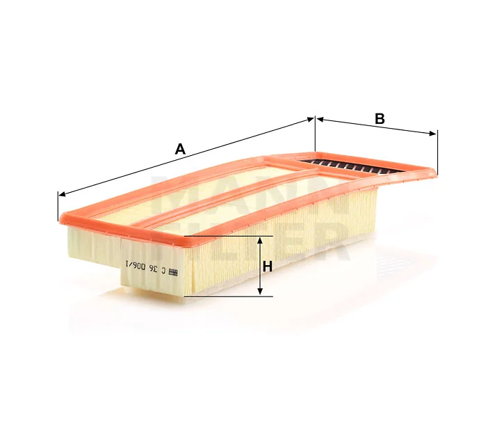 Mann-Filter - C 36 006/1 - Luftfilterelement