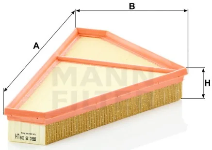 Mann-Filter - C 36 008 - Luftfilterelement