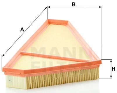 Mann-Filter - C 36 009 - Luftfilterelement