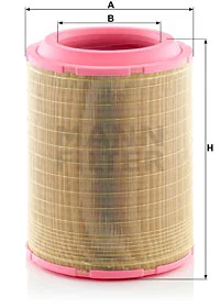 Mann-Filter - C 37 1930/2 - Luftfilterelement